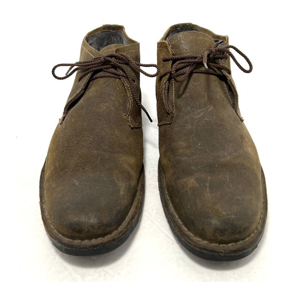John Varvatos USA Mens Suede Chukka Boots Size 11 Brown main image 5